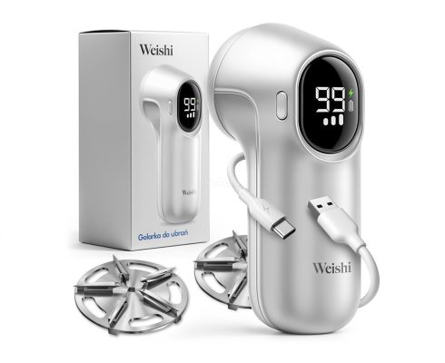 alt = golarka elektryczna do ubrań Weishi