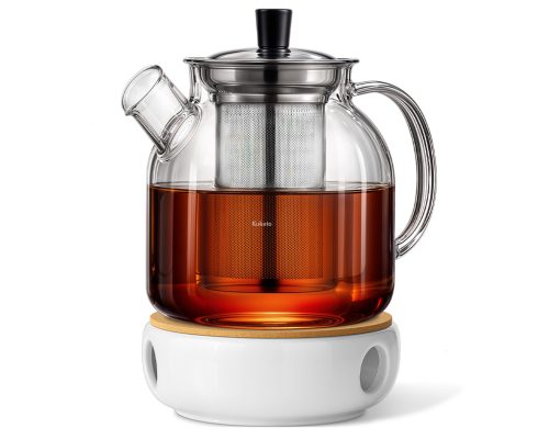 alt = Dzbanek szklany 1.5 l z podgrzewaczem