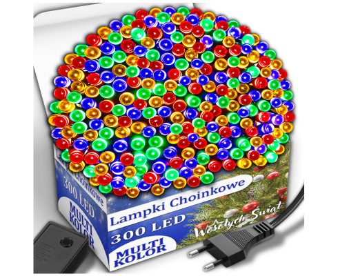 Lampki Choinkowe 300led multikolor 254644 0