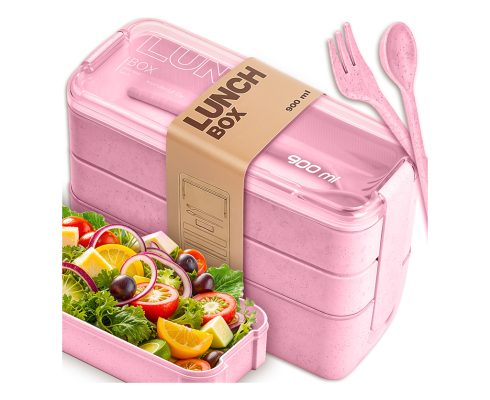 Lunchbox 900ml różowy 052754 0