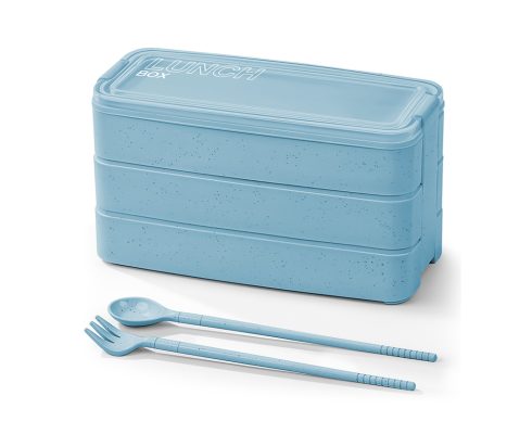 Lunchbox niebieski 0