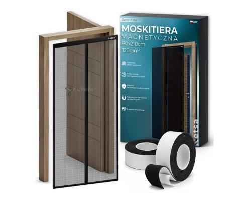 alt = Moskitiera z włókna szklanego 80x210 cm Netsa