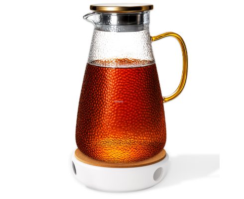 alt = Dzbanek z zaparzaczem 1.8 l + podgrzewacz ceramiczny