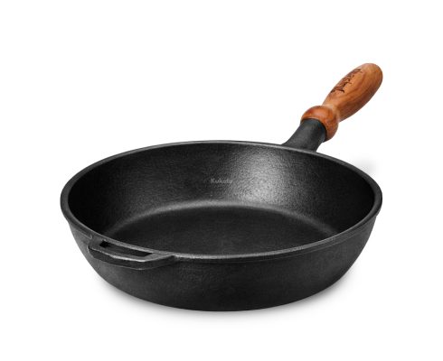 alt= Patelnia żeliwna 24cm głęboka Maysternya