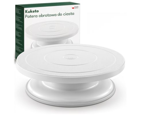alt = Patera obrotowa do tortu ciasta 27,5 cm Kuketo