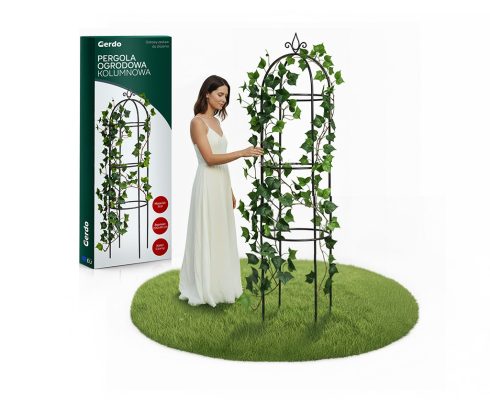 alt=Pergola ogrodowa metalowa kolumnowa 200cm Gerdo