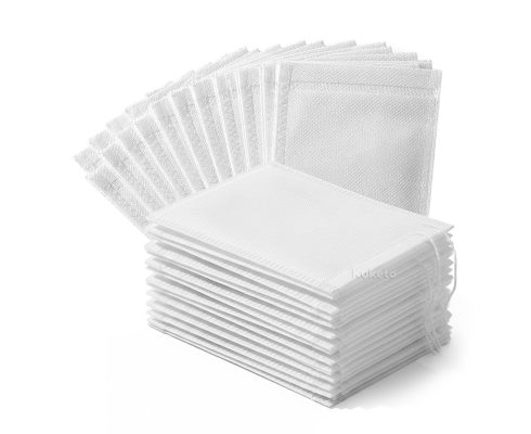 alt = Torebki do parzenia herbaty i ziół 12x8 cm zestaw 100 szt. Kuketo